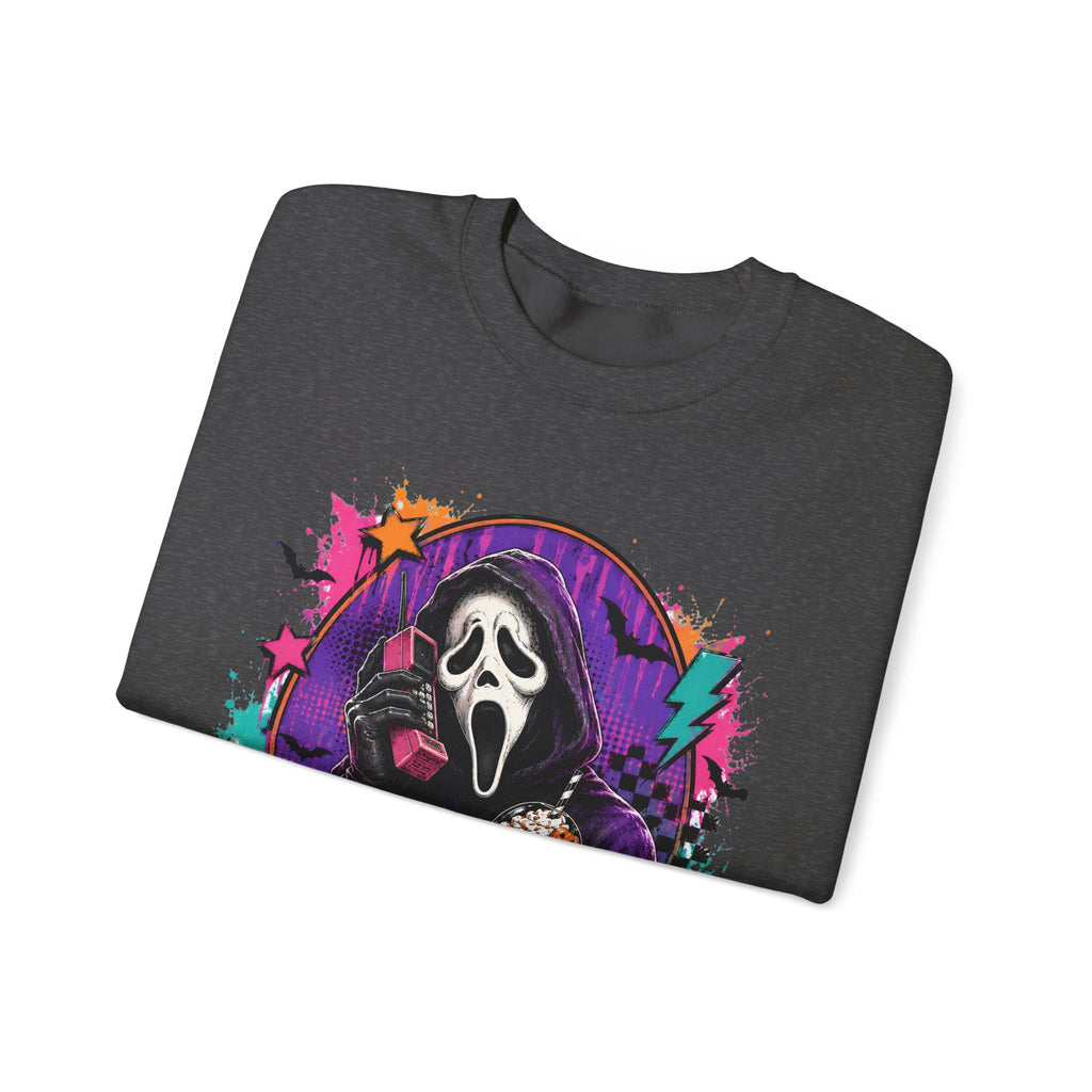 Ghostface Neon Halloween Crewneck Sweatshirt