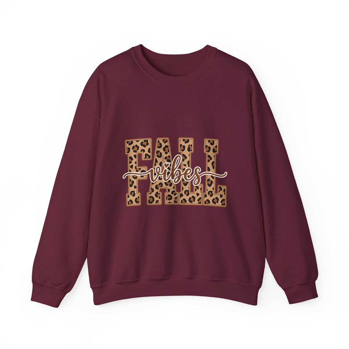 Fall Leopard 'Feels' Crewneck Sweatshirt