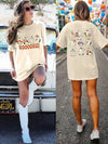 Oversized Ghost Reading T-Shirt