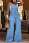 Curve Denim Jumpsuit