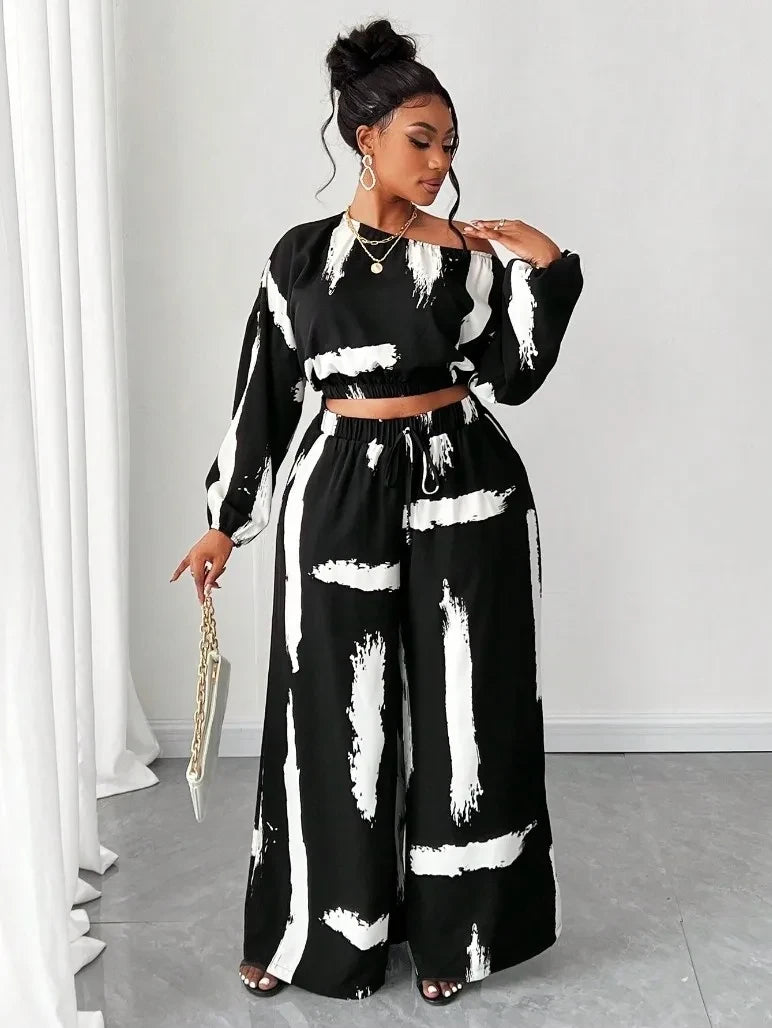 Too Pretty Print Two-Piece Set