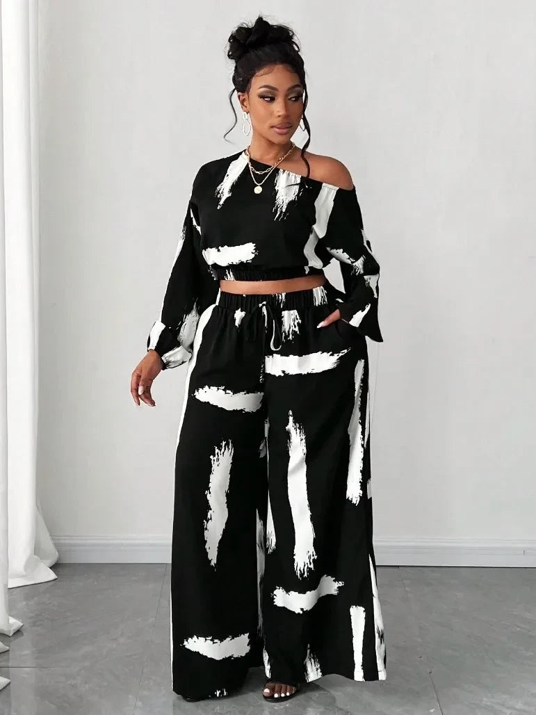 Too Pretty Print Two-Piece Set