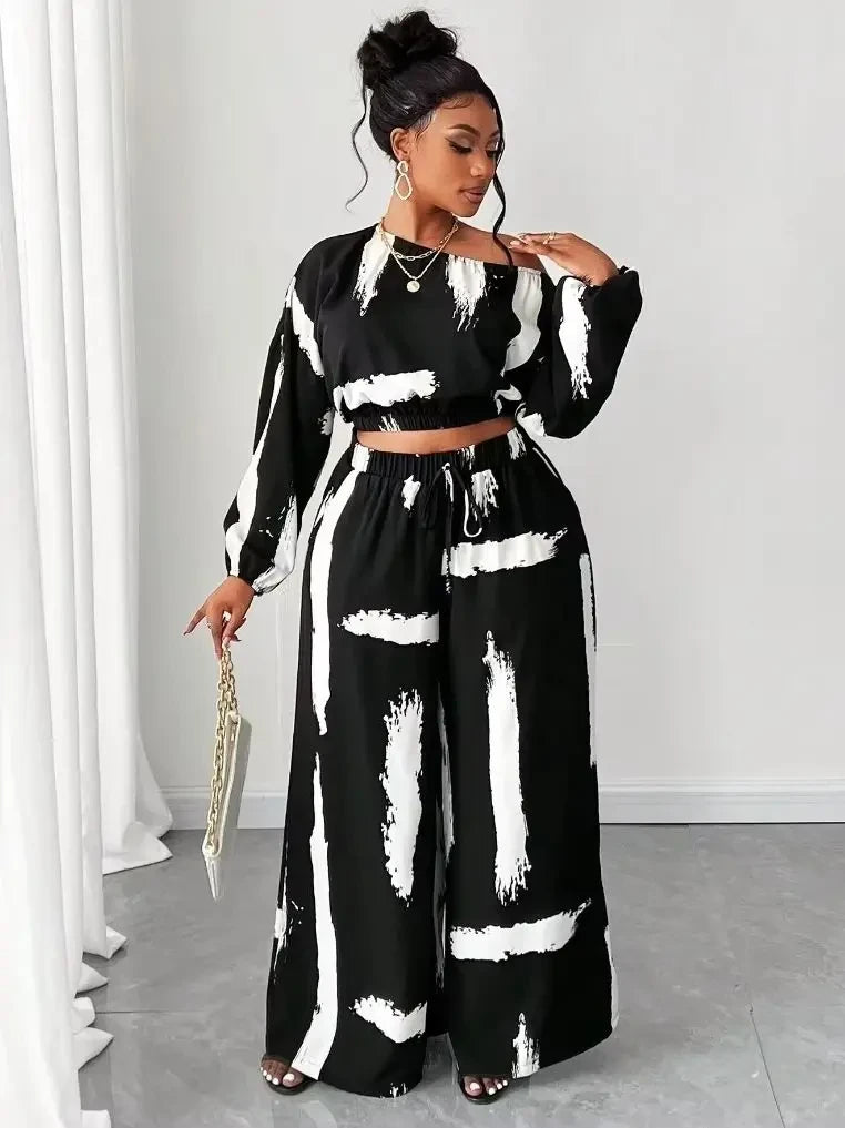 Too Pretty Print Two-Piece Set