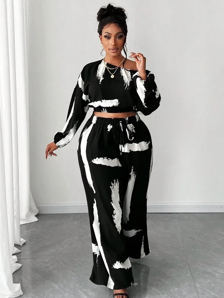 Too Pretty Print Two-Piece Set
