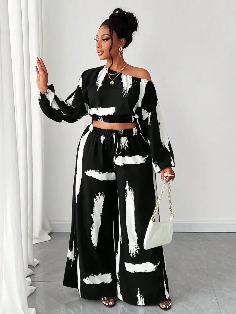 Too Pretty Print Two-Piece Set