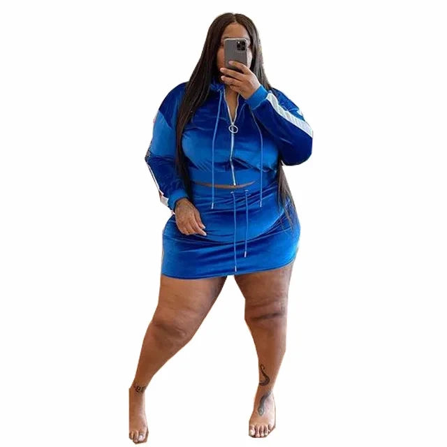 Velvet Sweatsuit Set