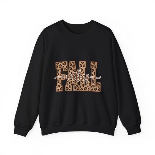 Fall Leopard 'Feels' Crewneck Sweatshirt