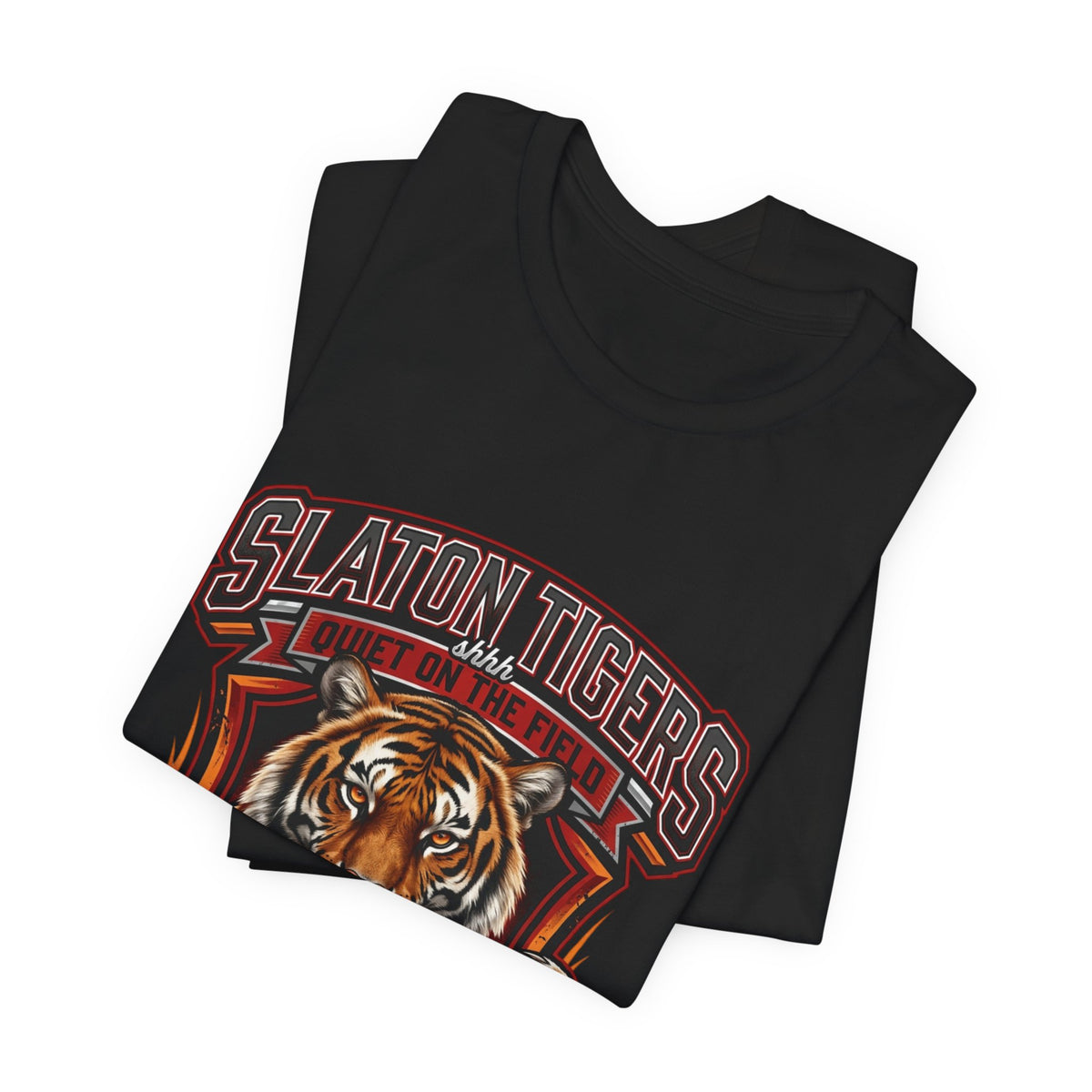 Slaton Tigers Mascot T-Shirt — Bold Vintage Tiger School Spirit Tee