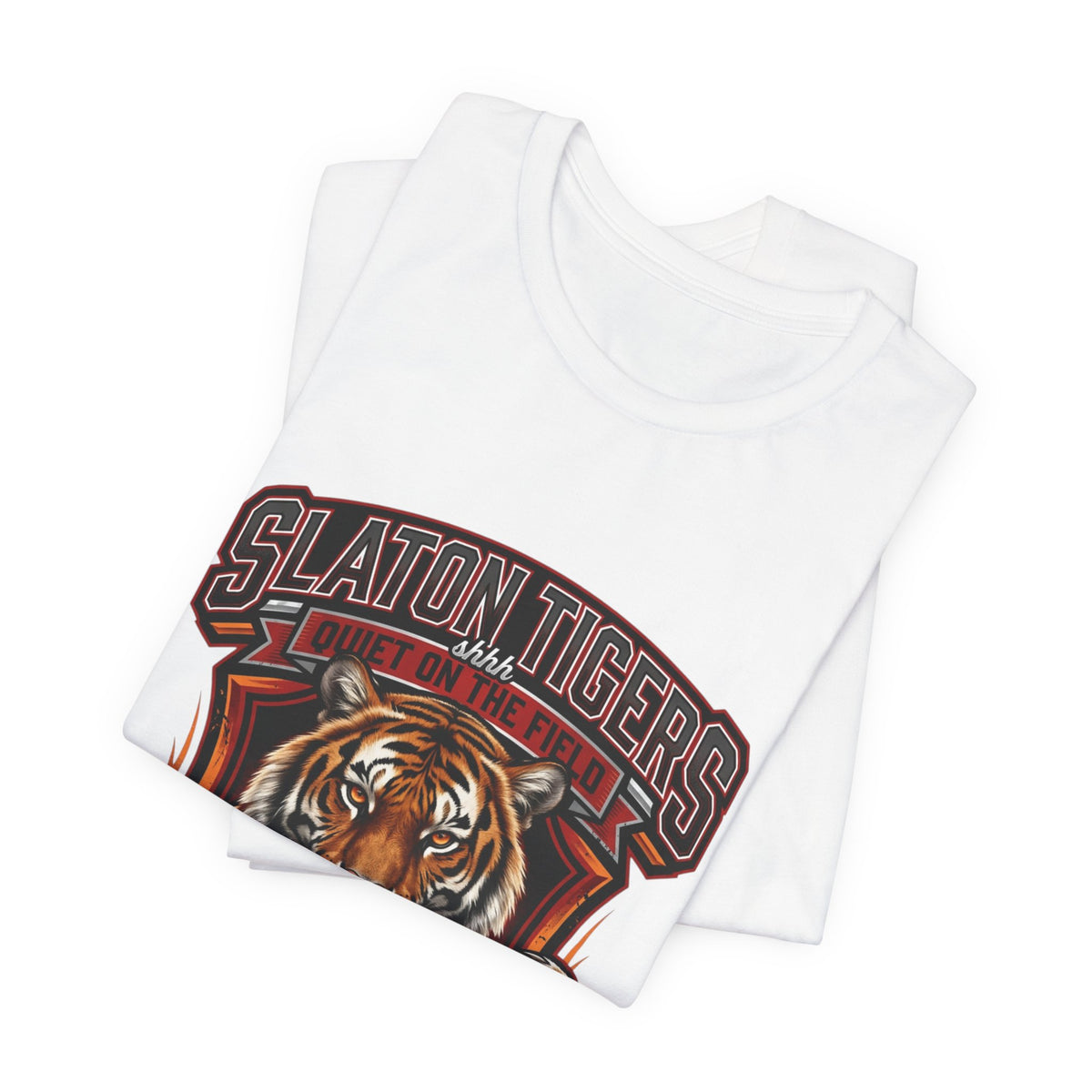 Slaton Tigers Mascot T-Shirt — Bold Vintage Tiger School Spirit Tee