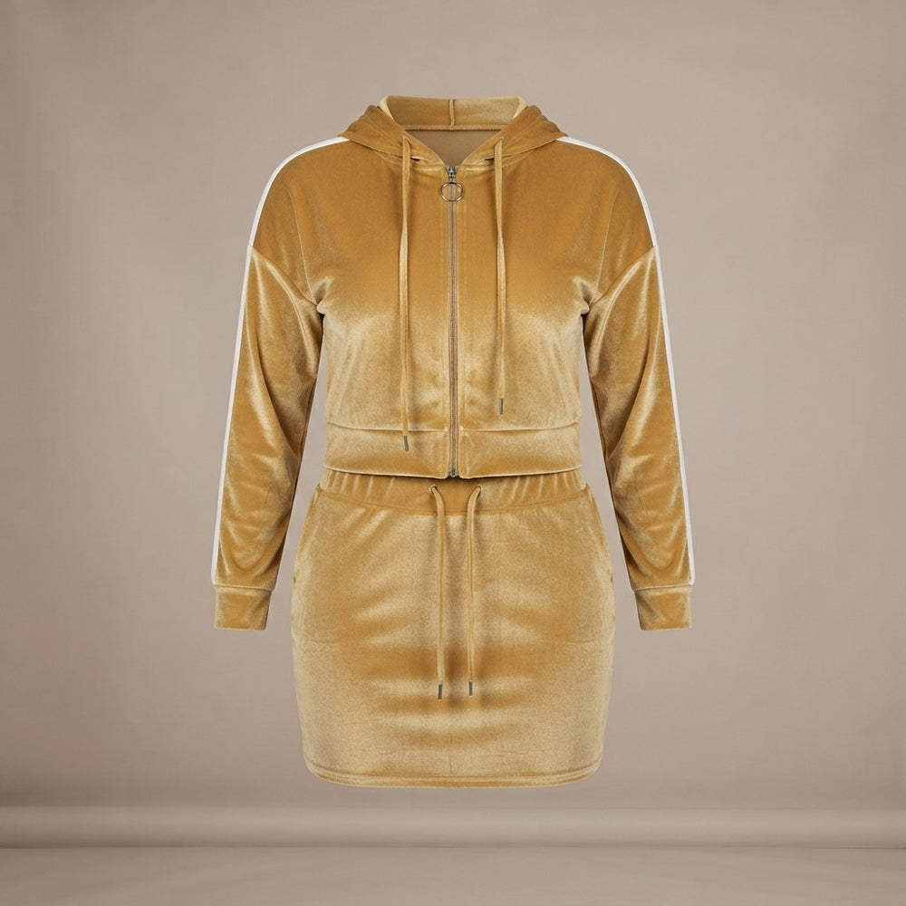 Velvet Sweatsuit Set