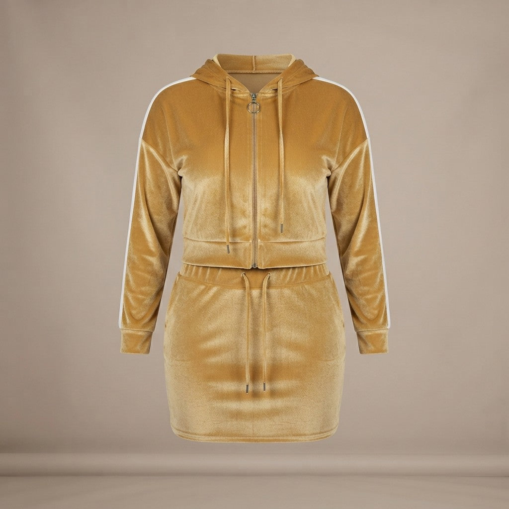 Velvet Sweatsuit Set