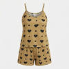 Plus Size Floral Summer Pajama Set